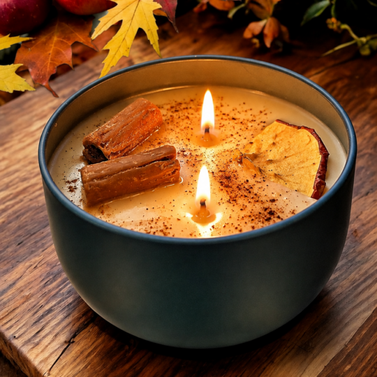 VELA EN LATA "GRATITUD DE OTOÑO / PROTECCIÓN Y GRATITUD".