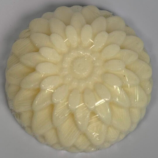 JABÓN REDONDO CON FORMA DE FLOR