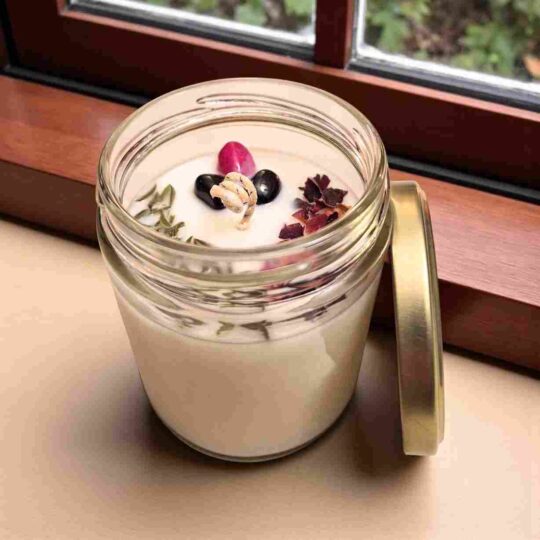 Vela Frasco Krystal con Tapa "BOSQUE DE CEDROS".